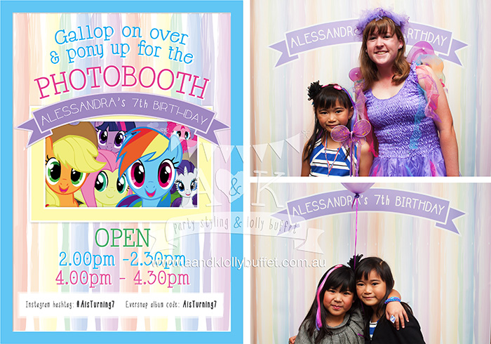 Alessandra's My Little Pony 7th Birthday Party by A&K