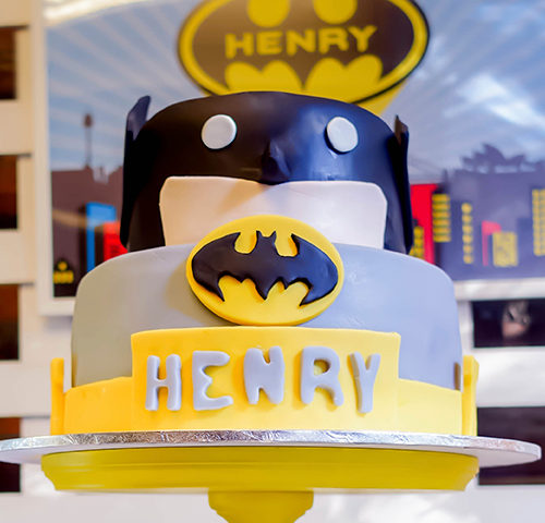 Henry’s Batman Superhero themed Birthday party by A&K