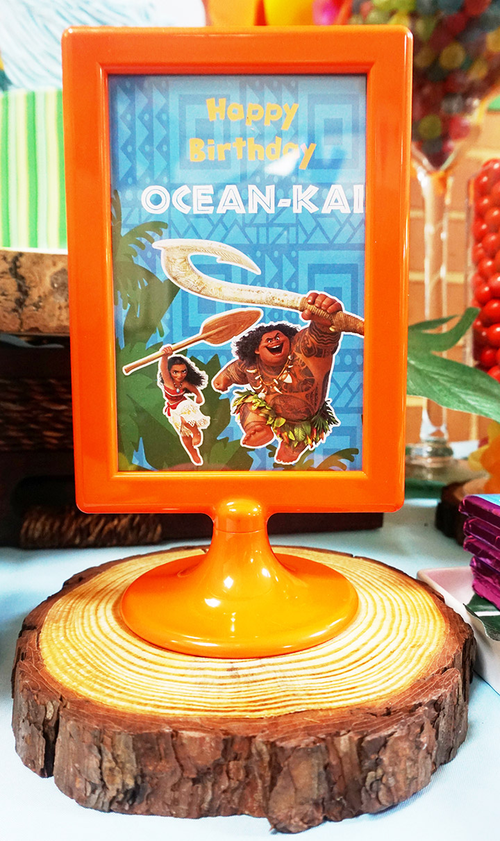 Ocean-Kai's Moana themed 3rd Birthday Party by A&K Lolly Buffet