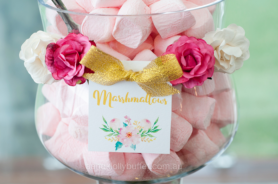 Preet & Marino's Floral Rustic themed Engagement Party Lolly Buffet by A&K